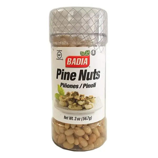 Badia Pine Nuts Pignoli 2oz | Premium Pine Nuts for Cooking & Baking